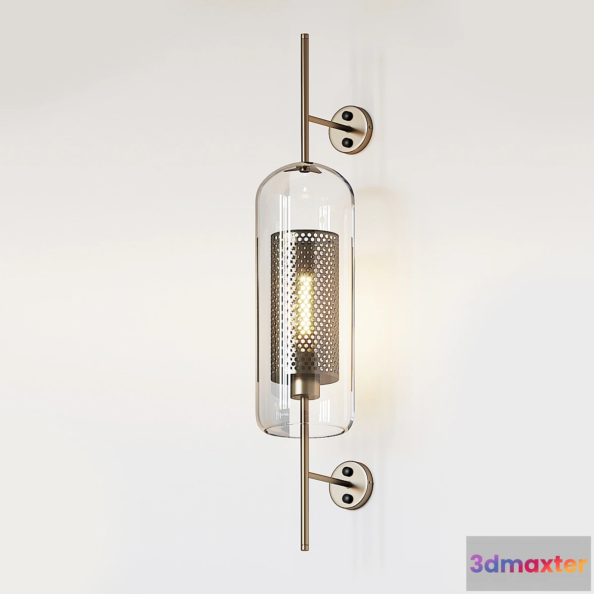 569194 - Chiswick Glass Wall Light