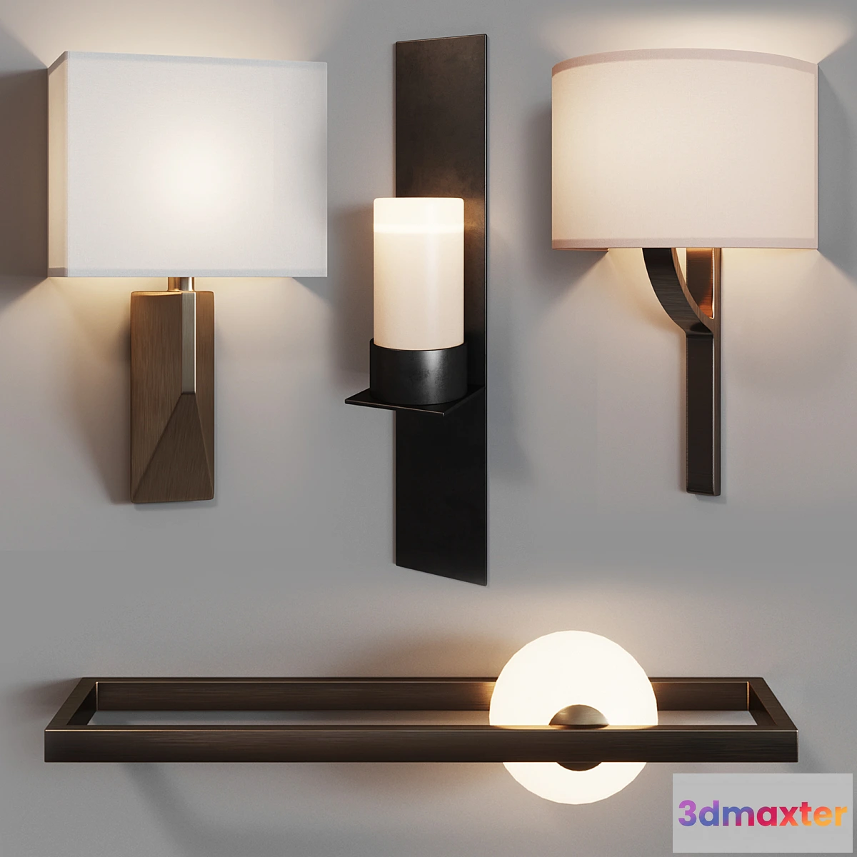 569348 - Holly Hunt set SCONCE 6