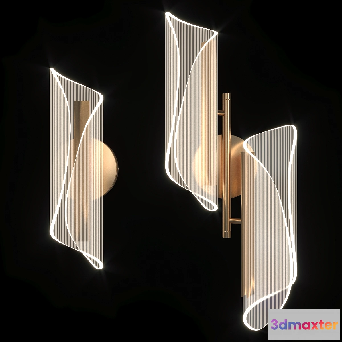 569376 - Wall lamp LICAN Nordic Gold