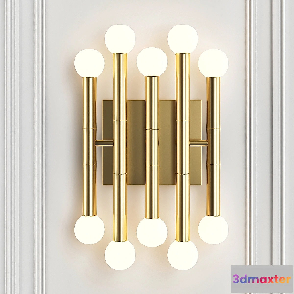 575136 - Ethnic sconces of bamboo