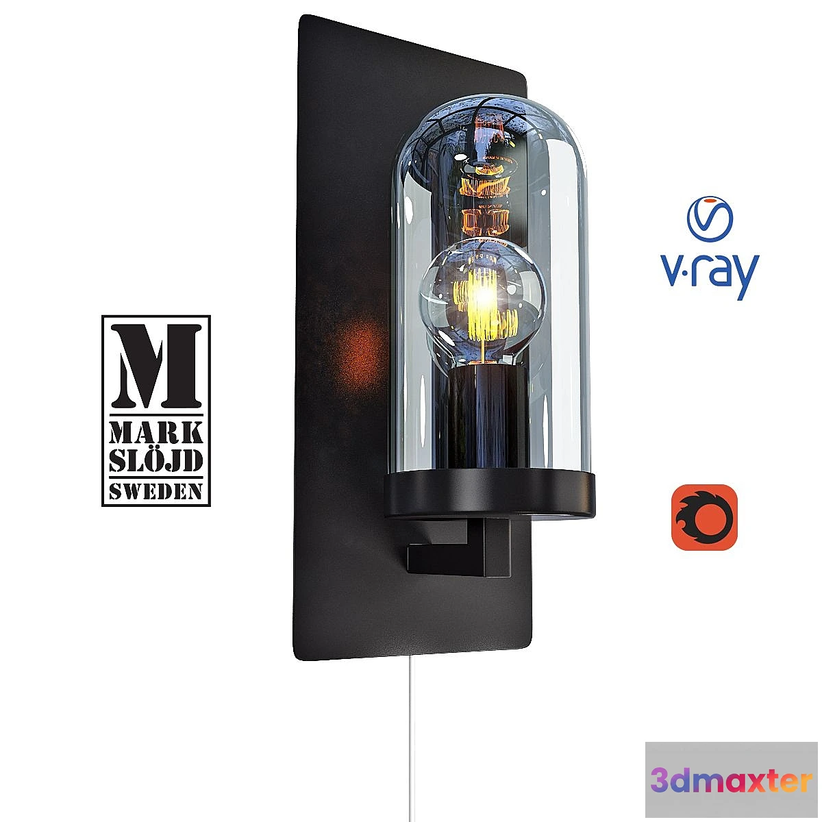 575196 - Model BARNABY wall lamp from MARKSLOJD Sweden.