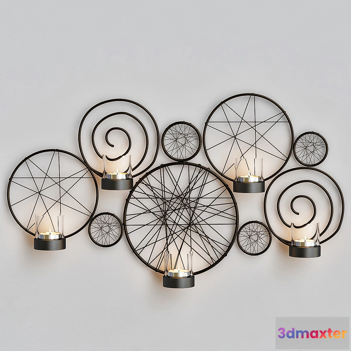 579684 - Pleasture of life Metal wall sconce