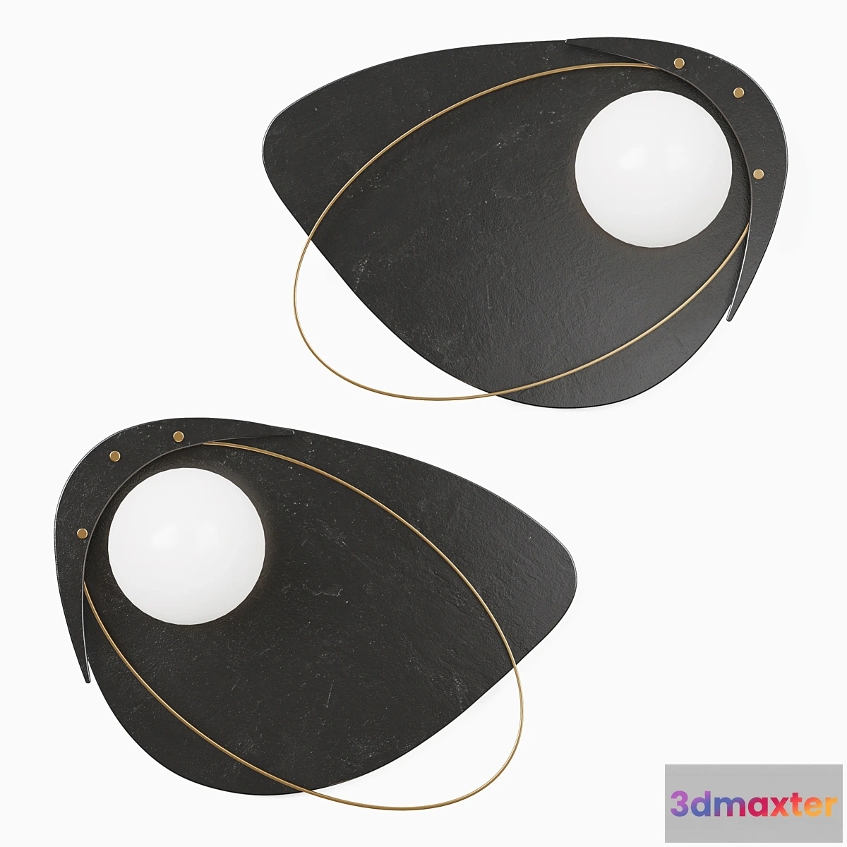 593716 - CLAM FLAT Wall light