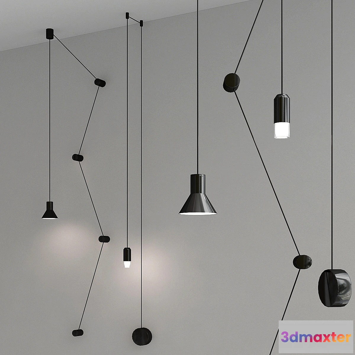 615396 - NEURO and VIBIYA pendants lamp collection