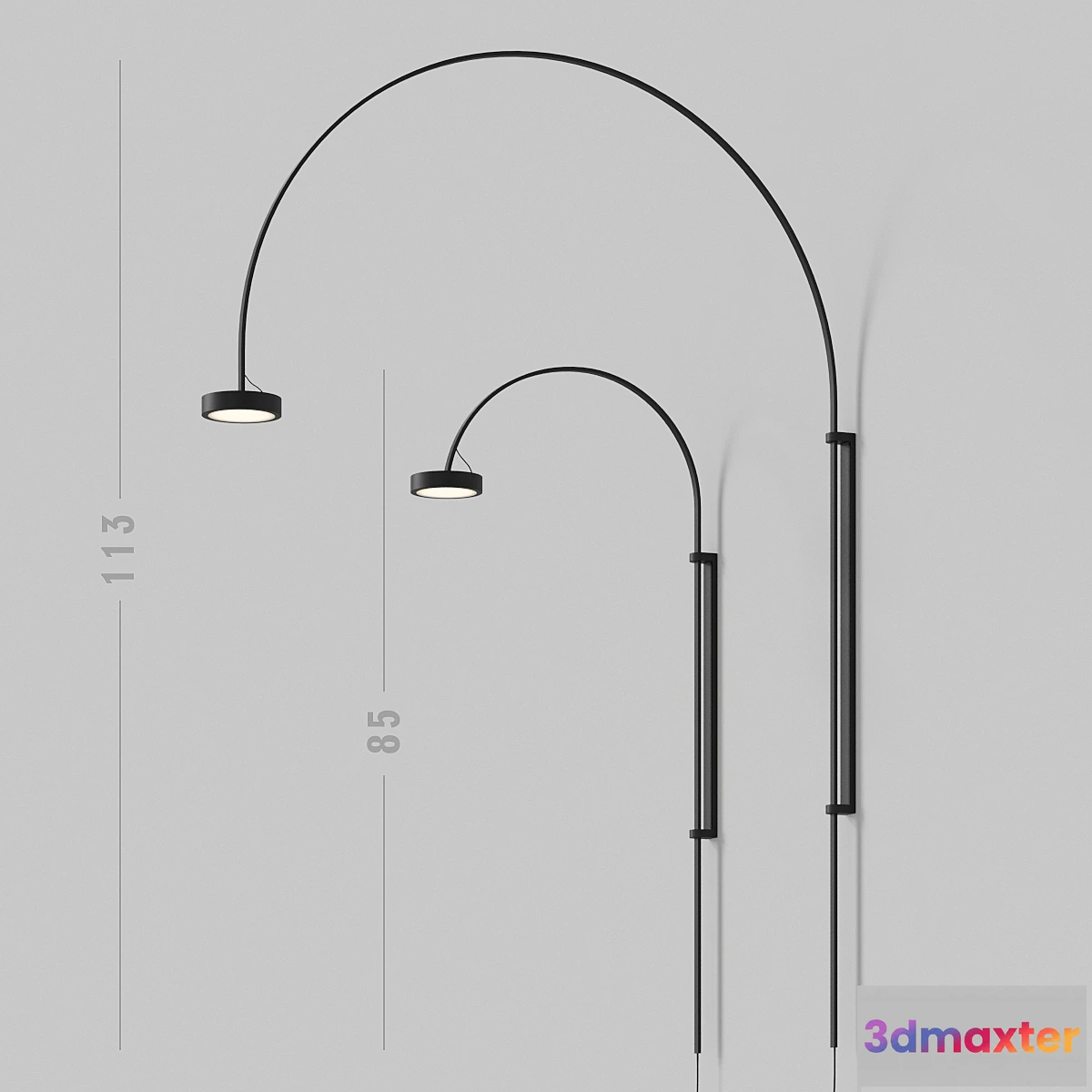 617026 - Lightology PLUCK SWING ARM PLUG-IN By Robert Sonneman