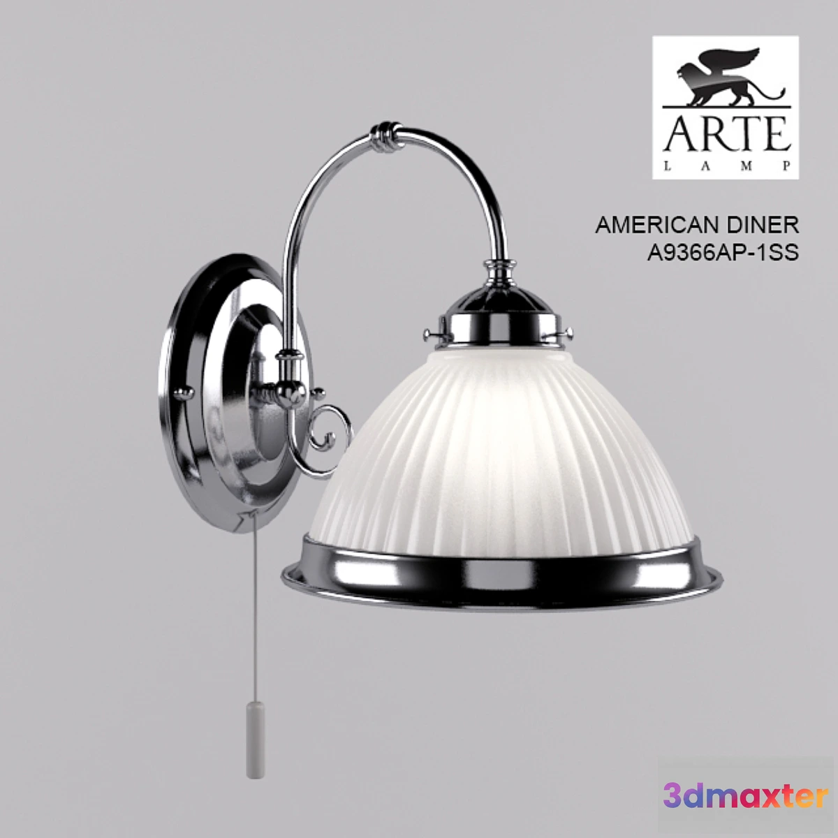 619931 - ARTE LAMP _ AMERICAN DINER A9366AP-1SS