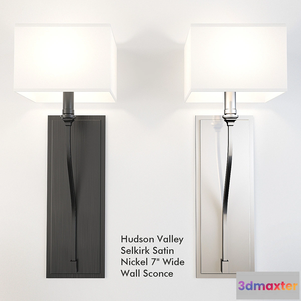 619941 - Hudson Valley Satin Nickel Selkirk 7″