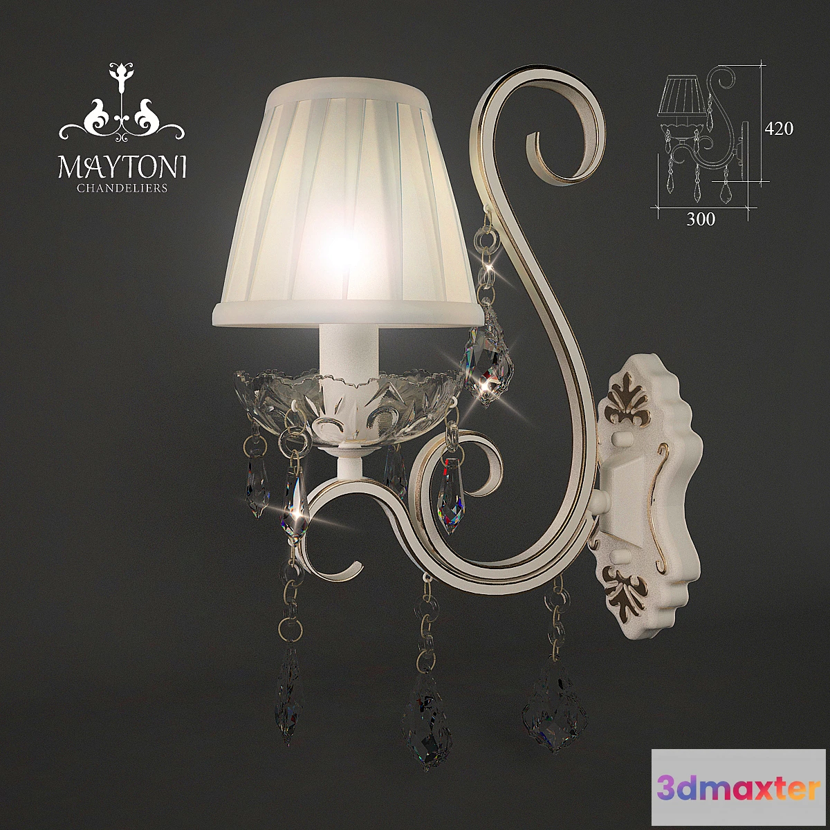 638263 - sconces maytoni ARM288-01-G