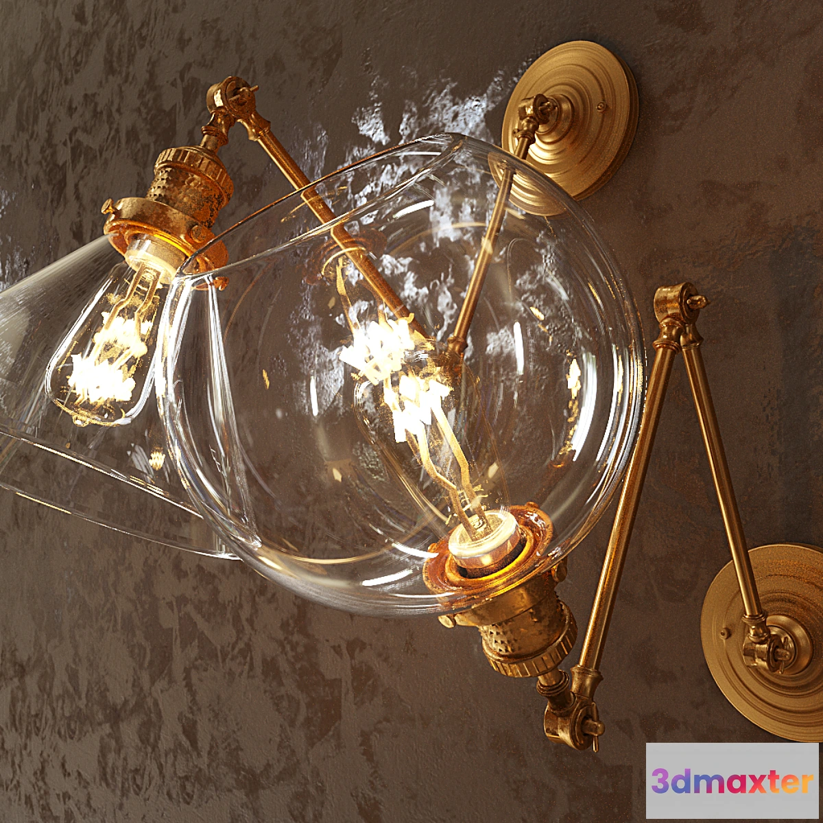 639255 - Retro vintage sconce