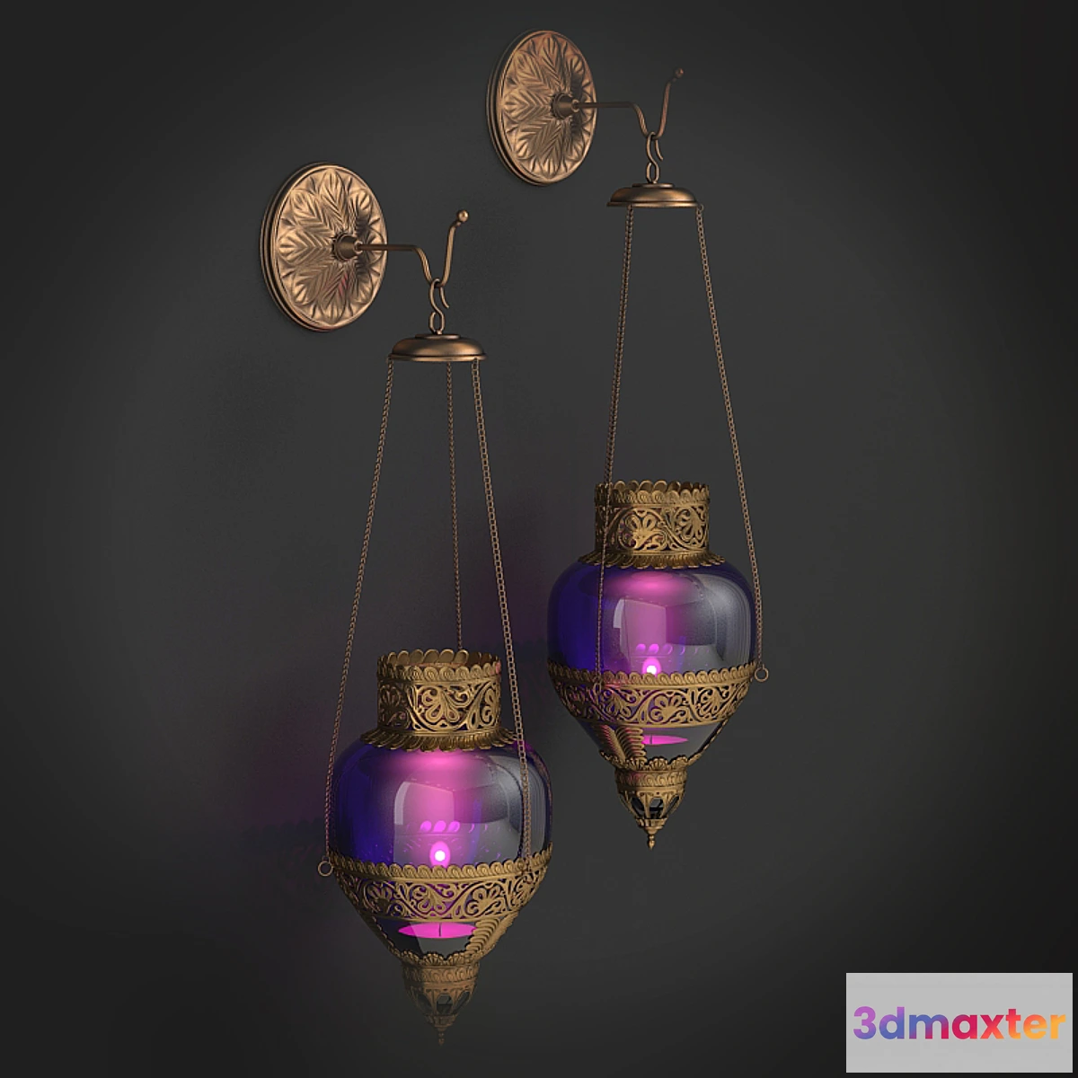 642183 - Bra Toscano Design sconce oriental