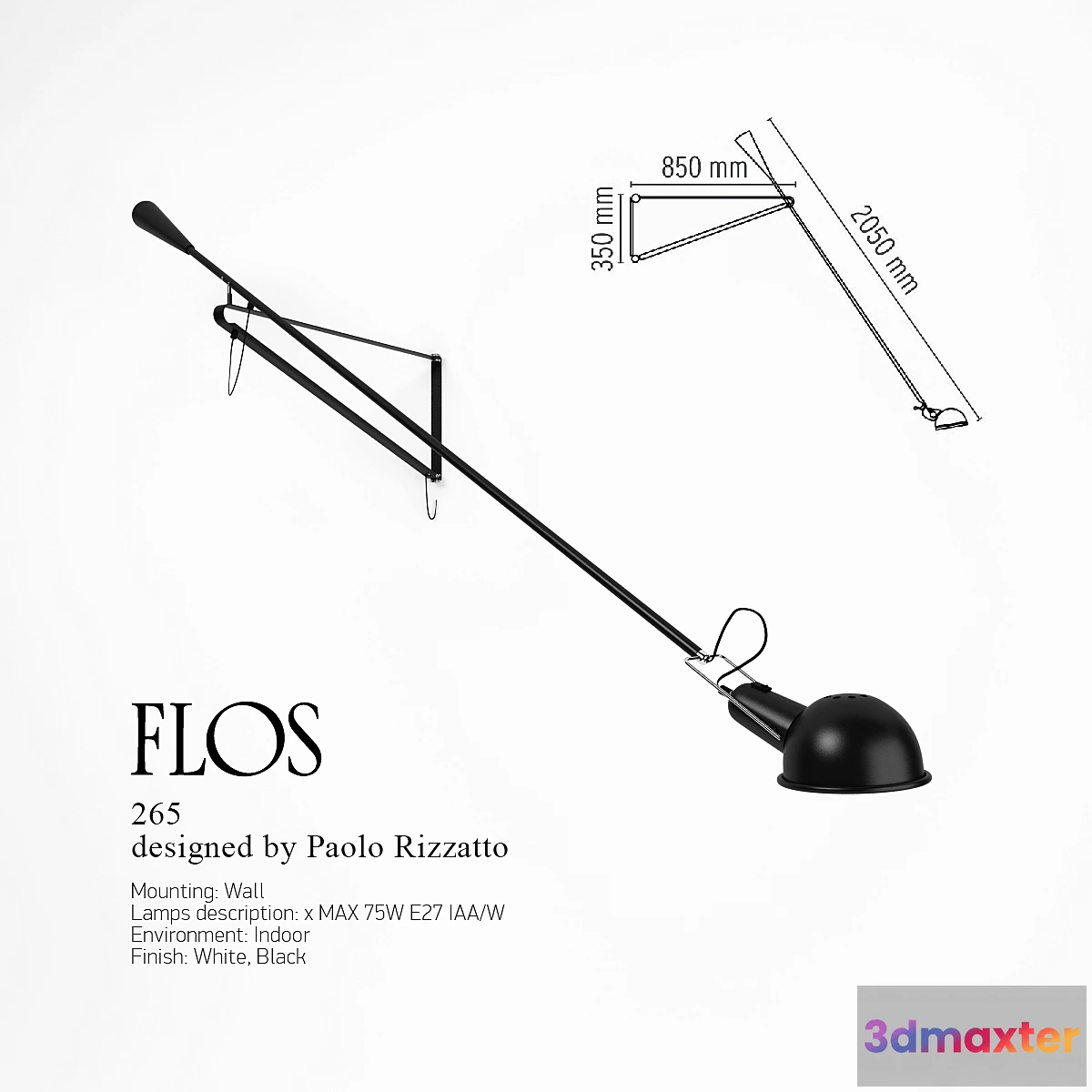 648137 - Wall lamp Flos 265