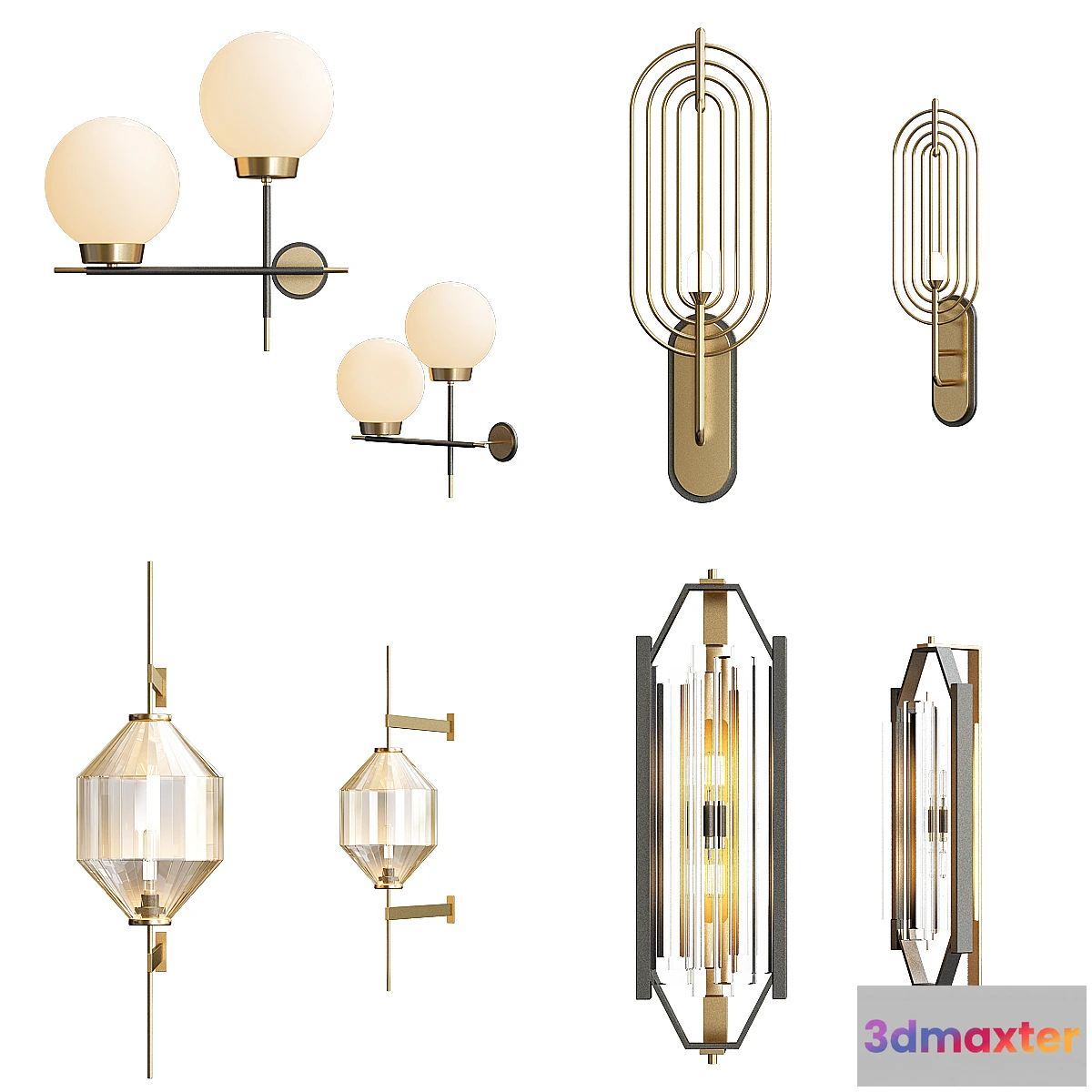 655391 - Modern wall lamps collection