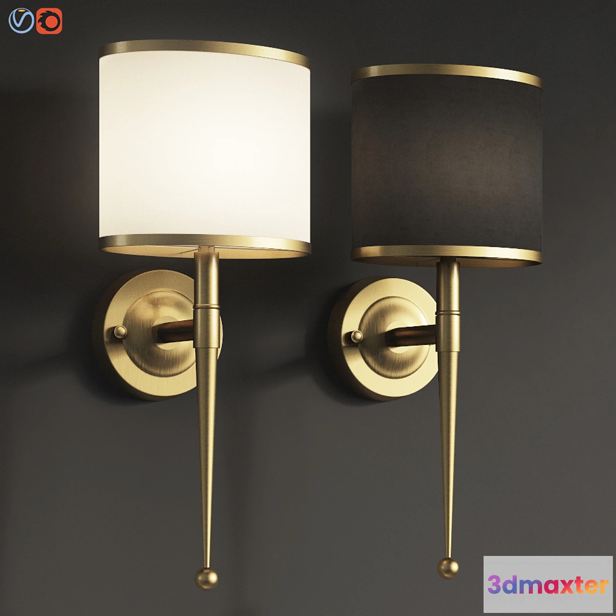 657045 - Primo Wall Light Gold