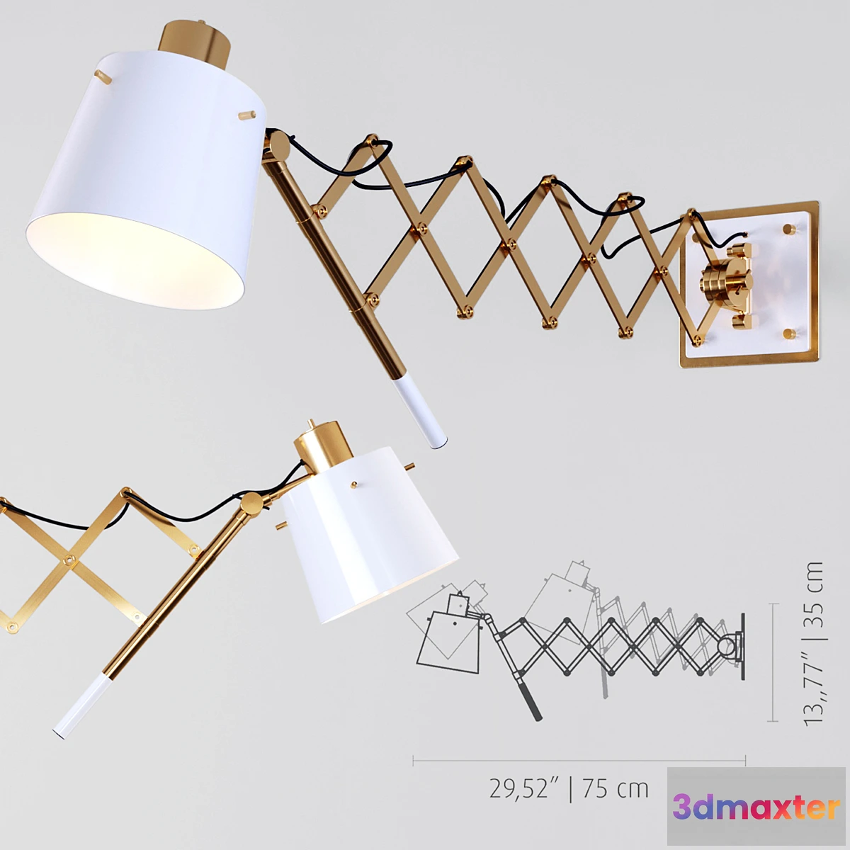 658921 - DelightFULL Pastorius Wall Light