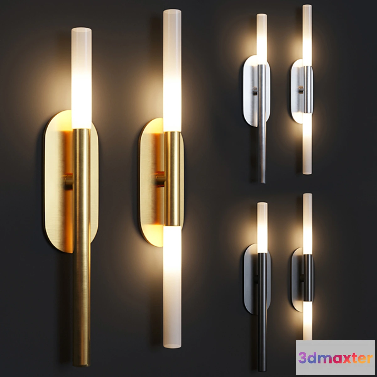 659859 - Rousseau Medium Bath Sconce and Rousseau medium vanity - No.2