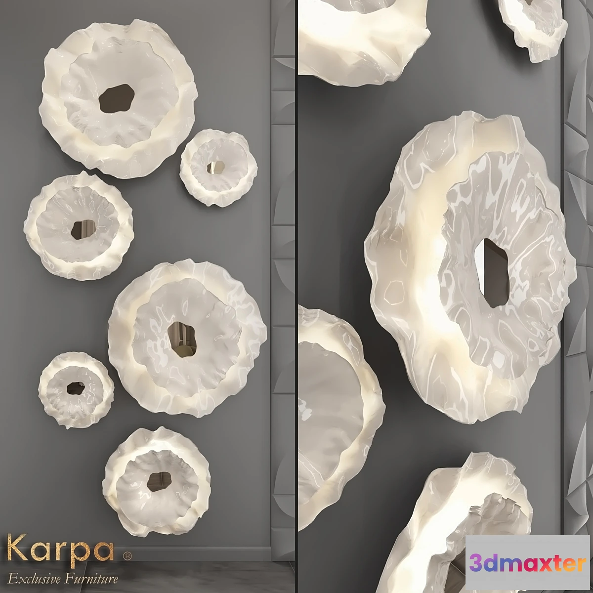 664779 - Karpa Nenufares - Wall Lamps