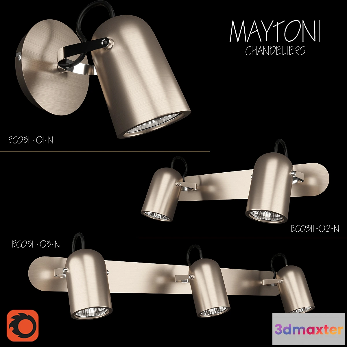 665159 - Chandelier Maytoni ECO311