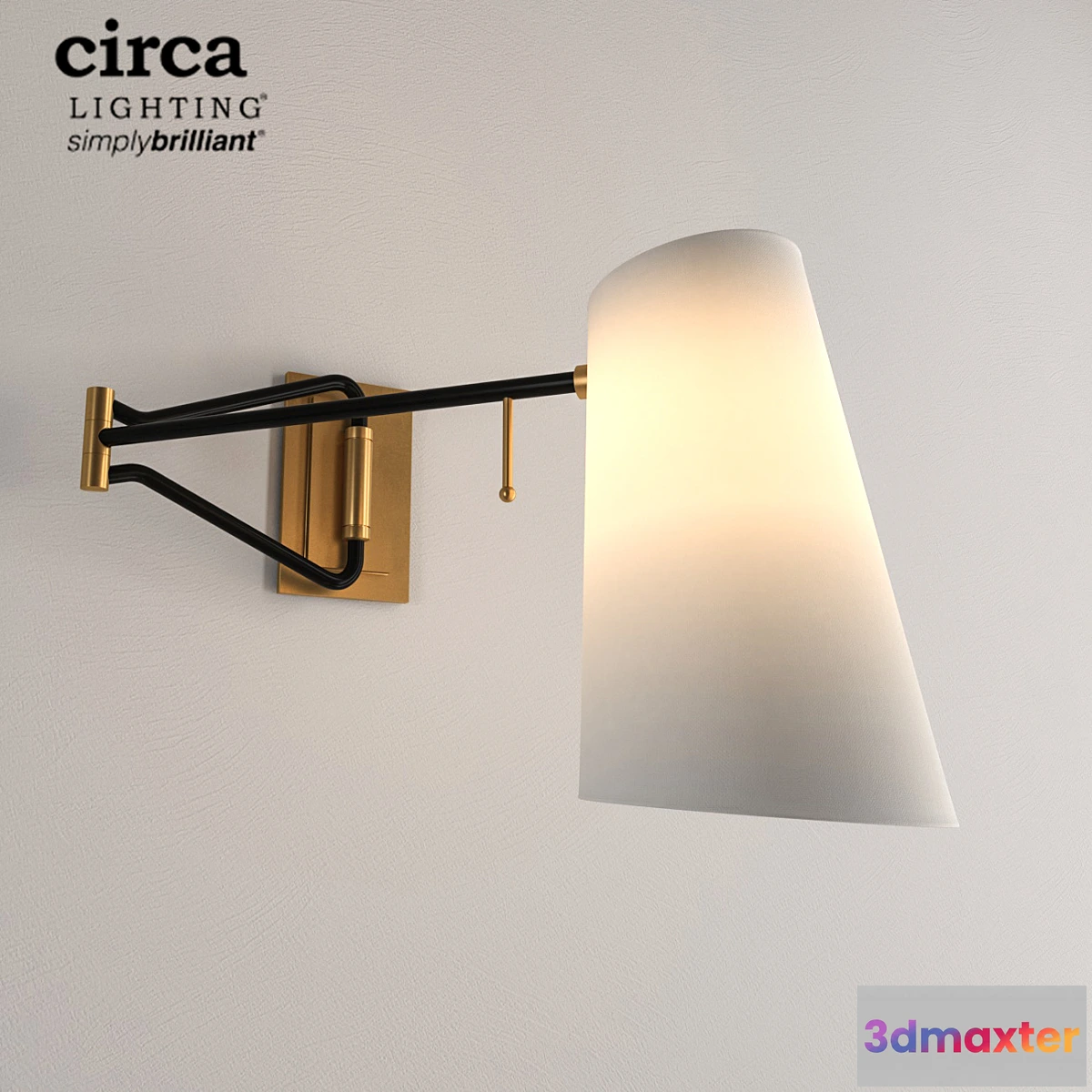 665167 - Circa Keil Swing Arm Wall Light