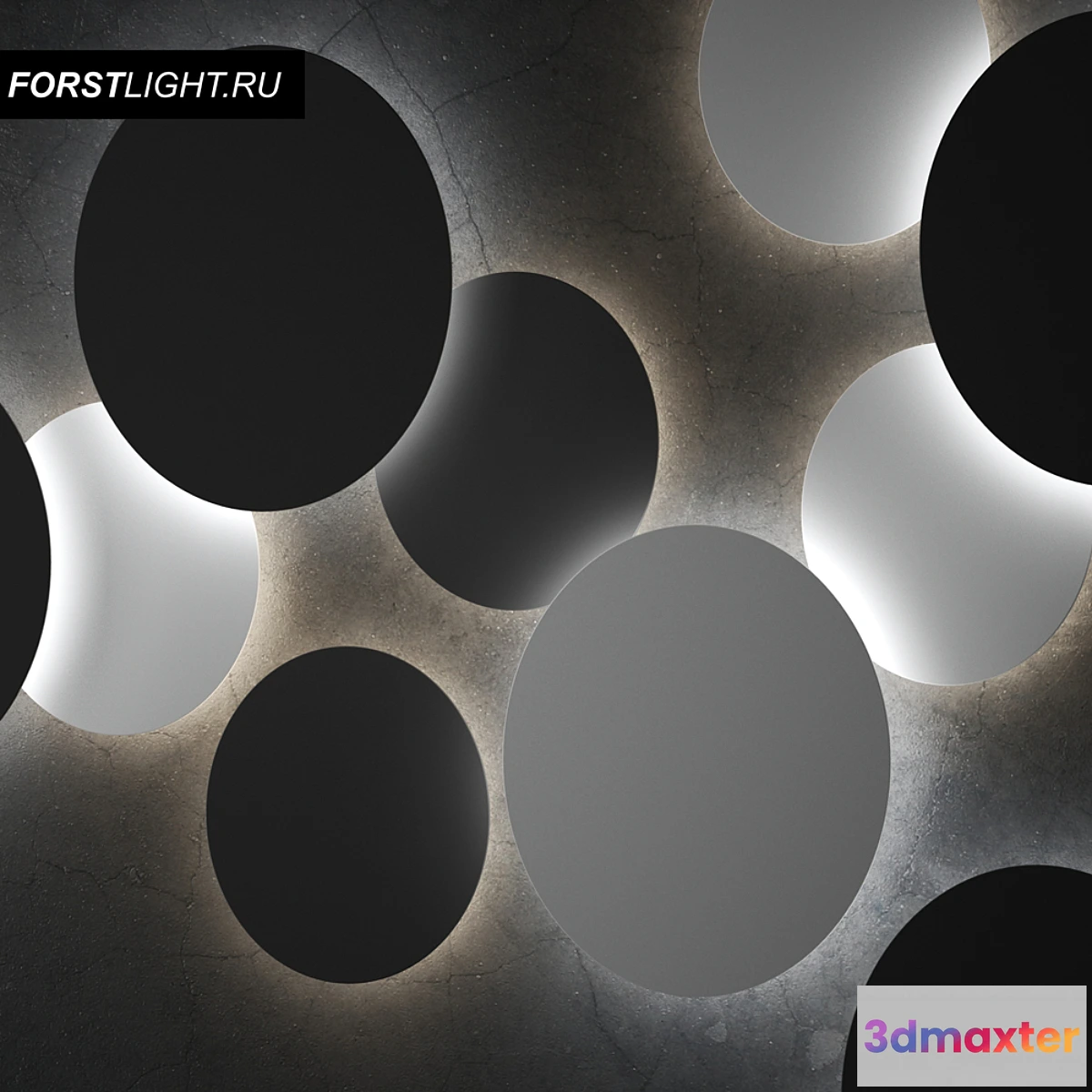 665175 - Wall lamp Forstlight Bite