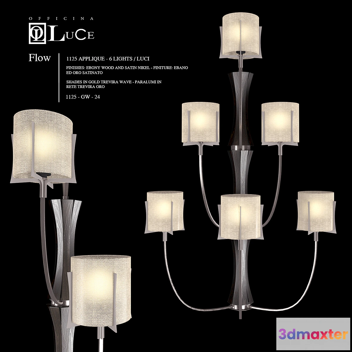 673767 - Officina-Luce Flow 1125-GW-24