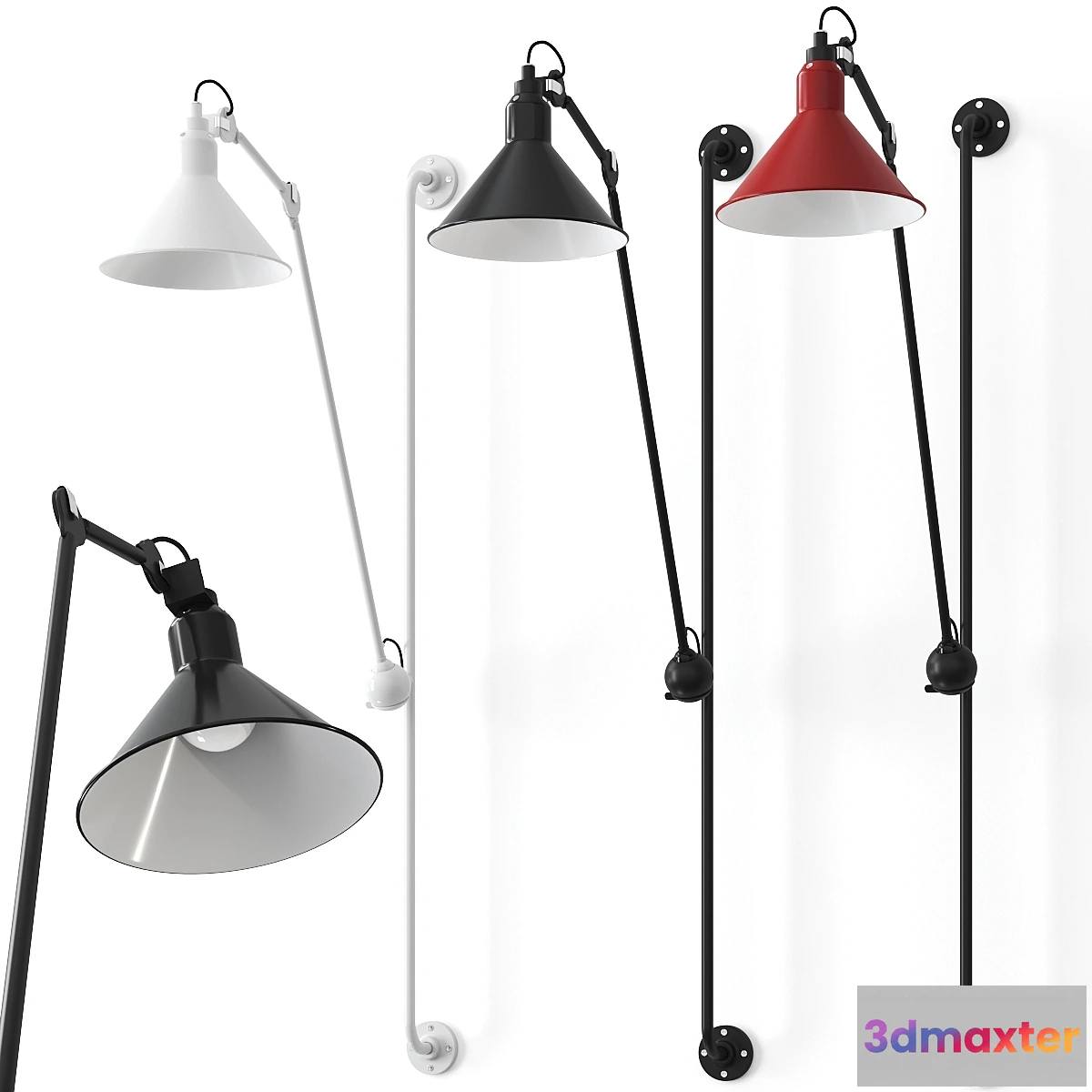 684336 - N 214 by Dcw Editions Wall Lamp