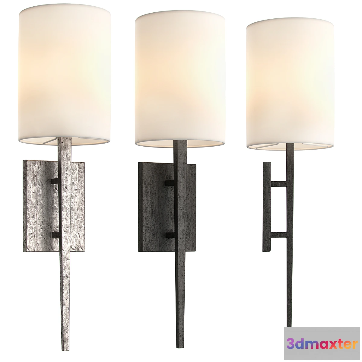 684610 - RESTORATION HARDWARE WRIGHT SCONCE 2 IN 1