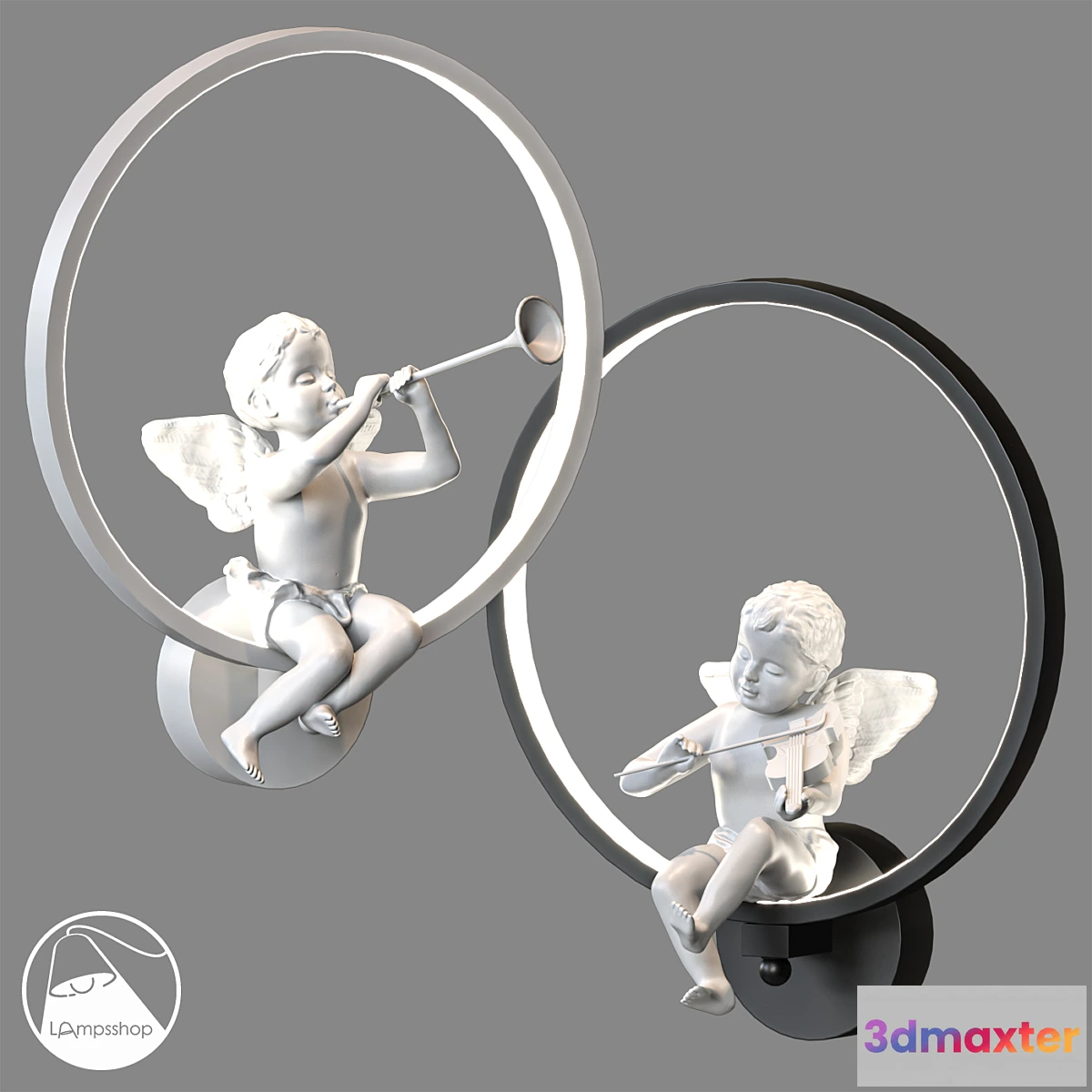 684640 - LampsShop.com B4120 Sconce Elle