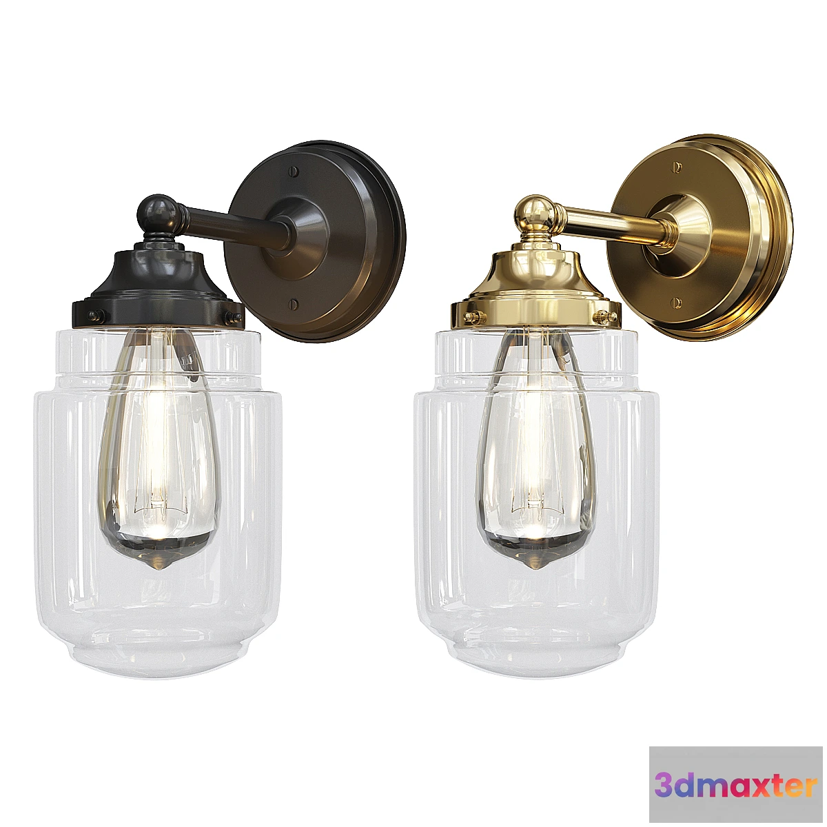 709966 - Reed outdoor sconce jar shade