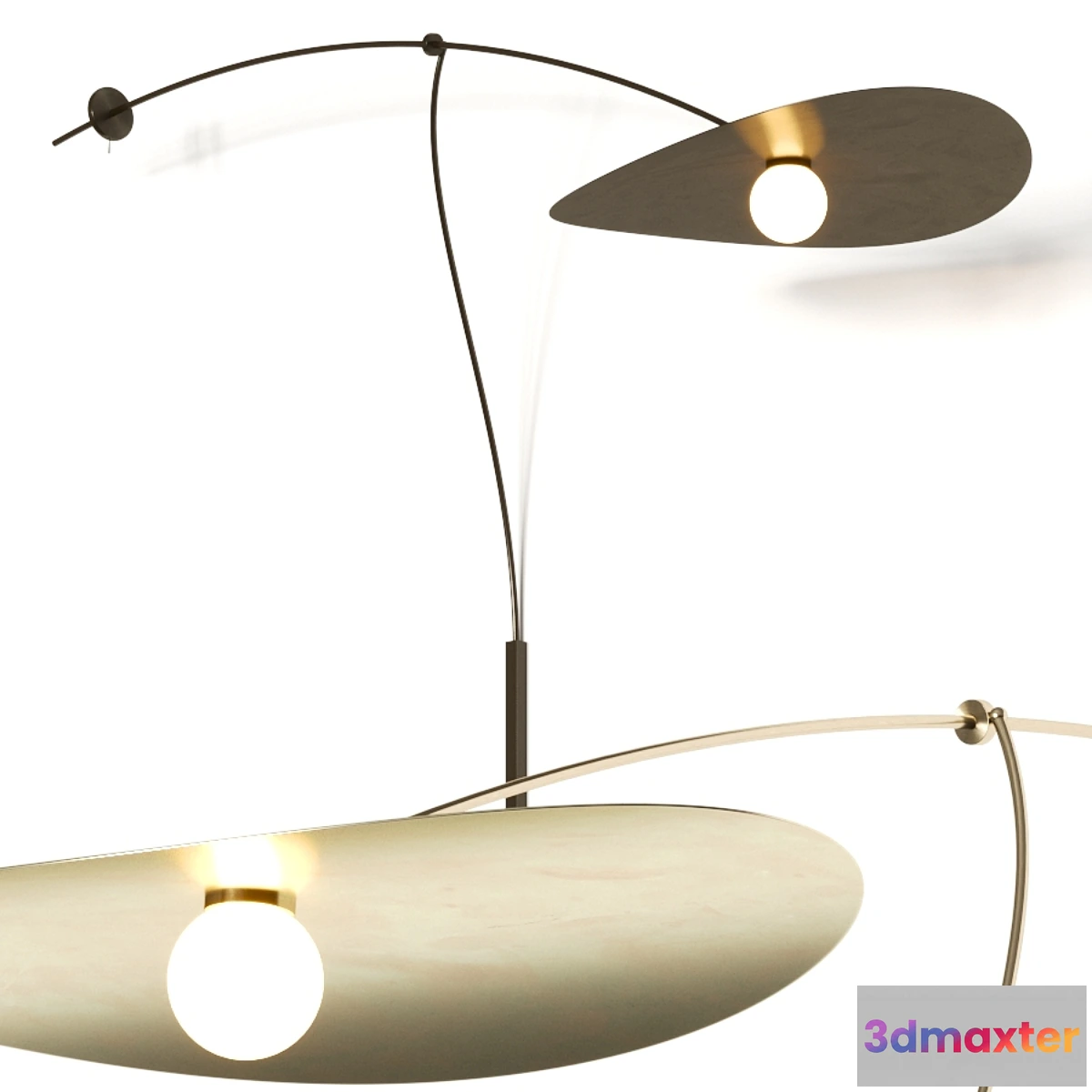 710258 - L & G Studio Myrna Wall Mobile Lamp