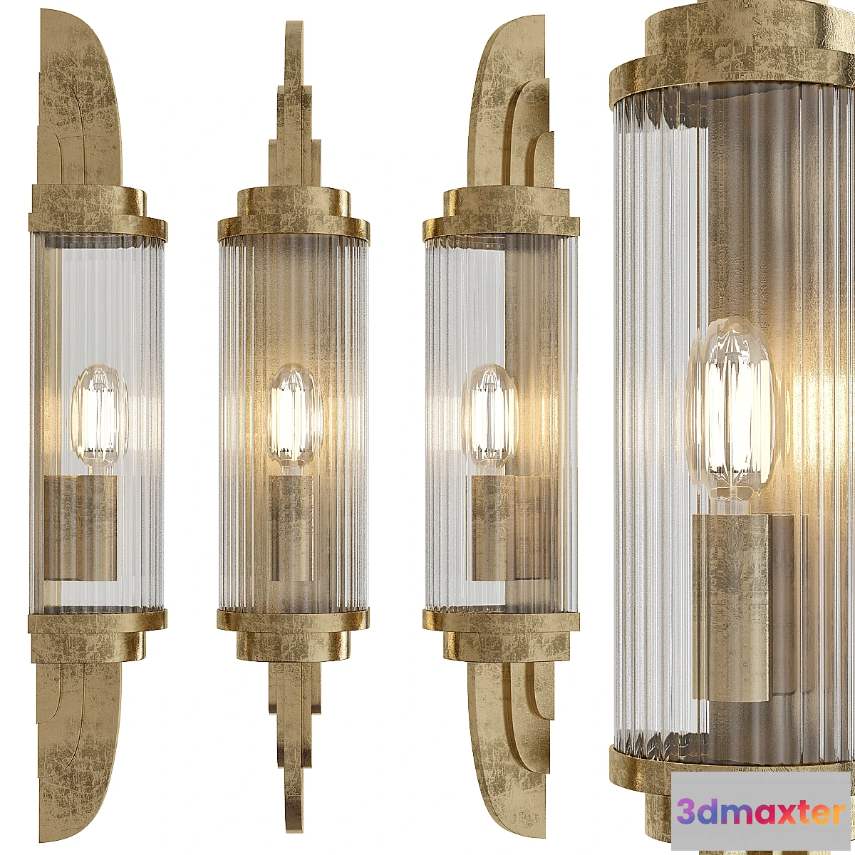 710388 - Art deco wall sconce