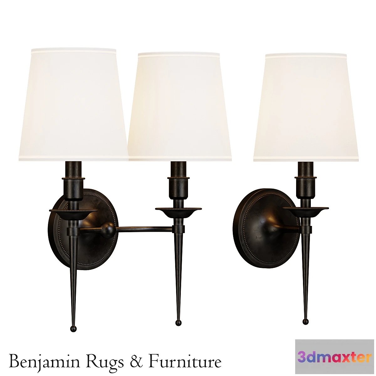 710434 - Robert Abbey Cedric 1-Light 2-Light Wall Sconce.1