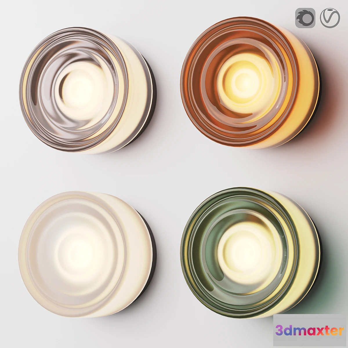 710490 - RBW Ripple Sconce_Ceiling Flush Mount