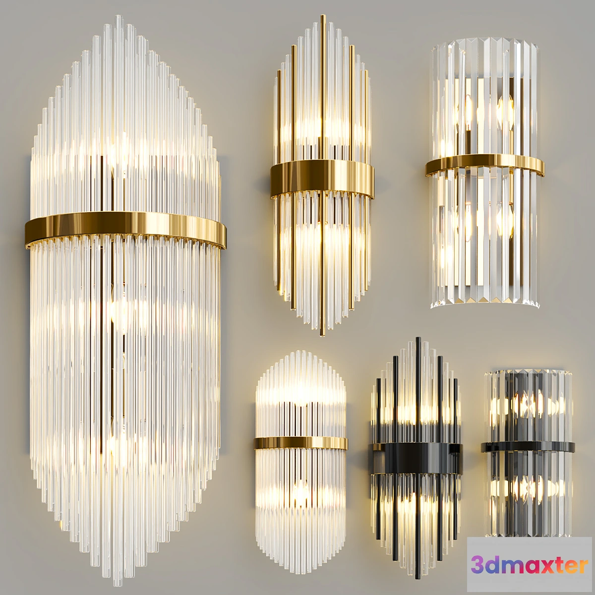 710592 - Glass Sconce Collection