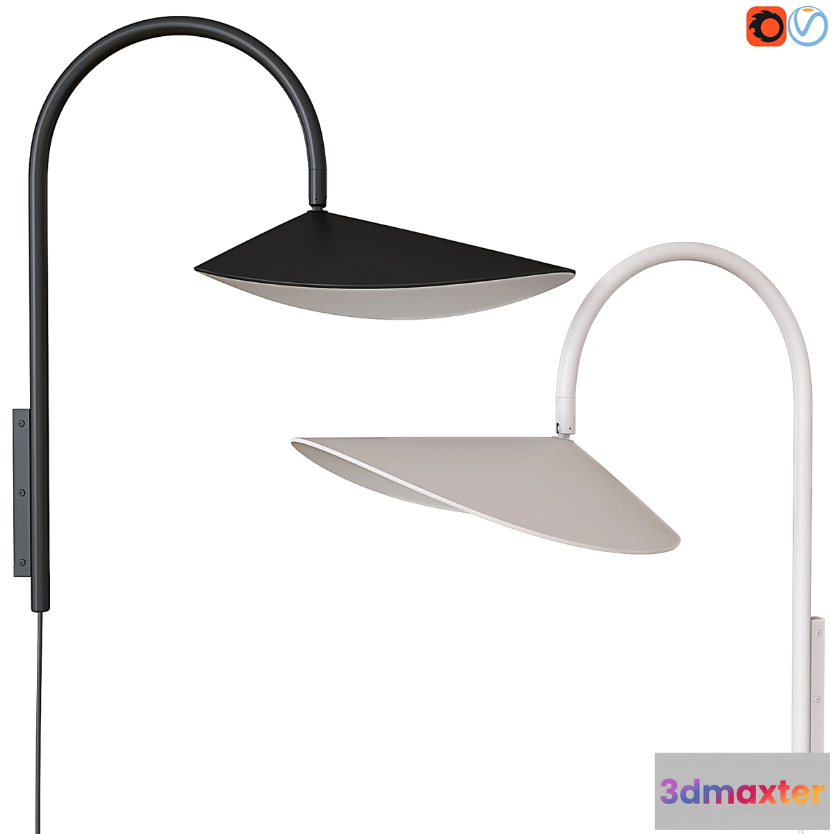 710606 - Arum wall lamp