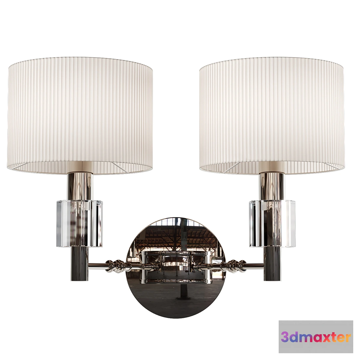 729236 - iLamp Alexa W2404-2 Nickel - No.2