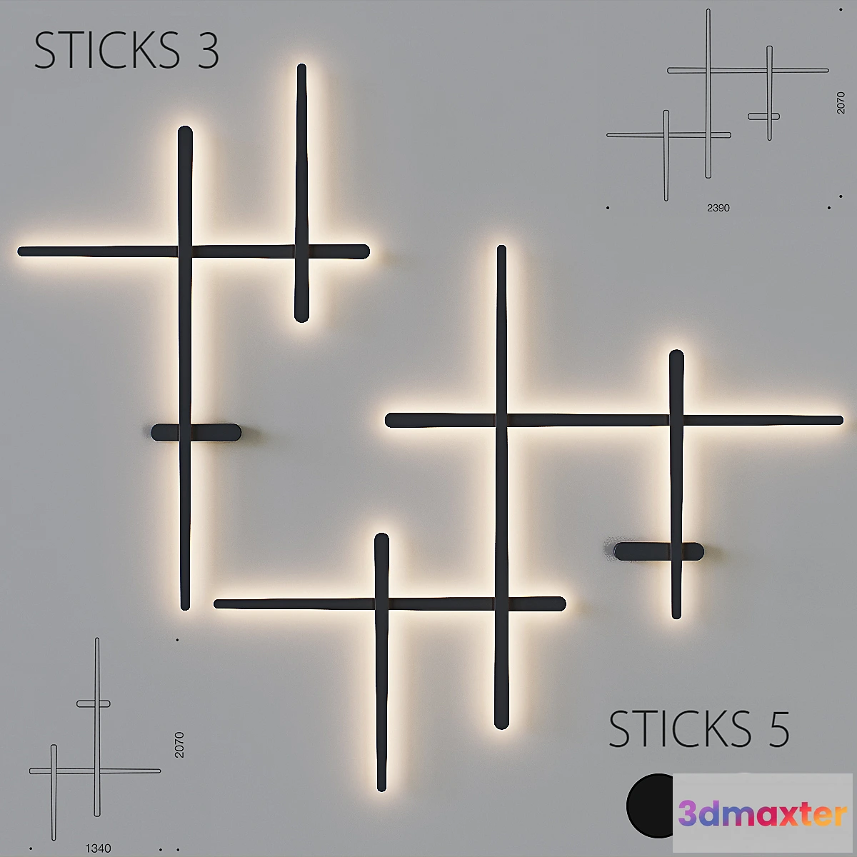 729698 - STICKS  CENTRSVET - No.3
