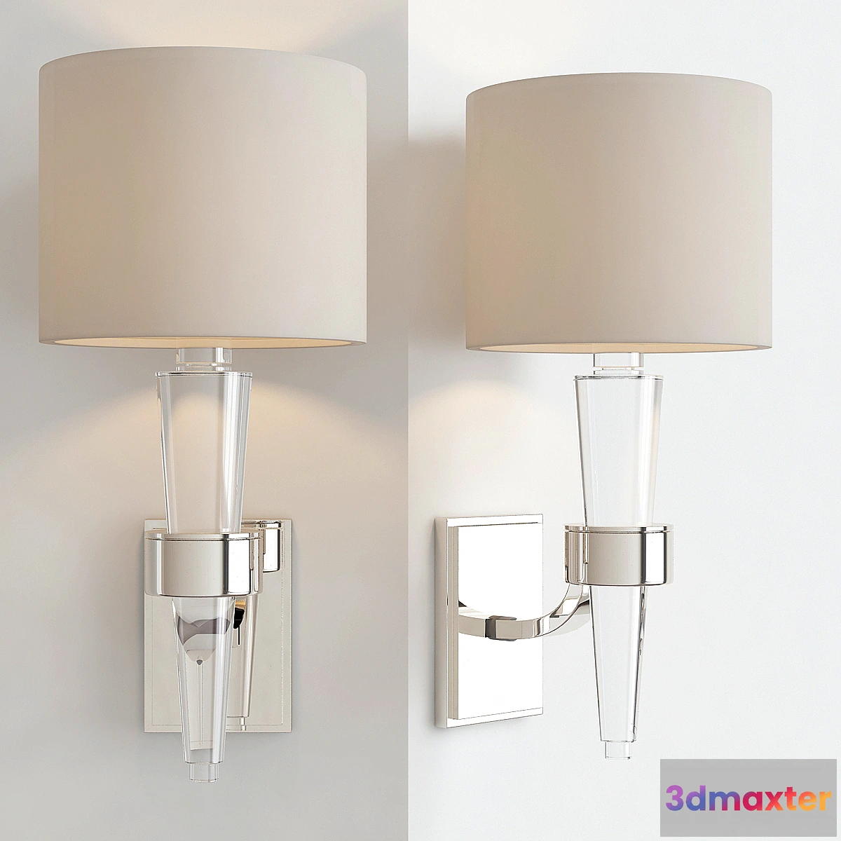 729804 - Crystal Cone Sconce - John-Richard - No.3