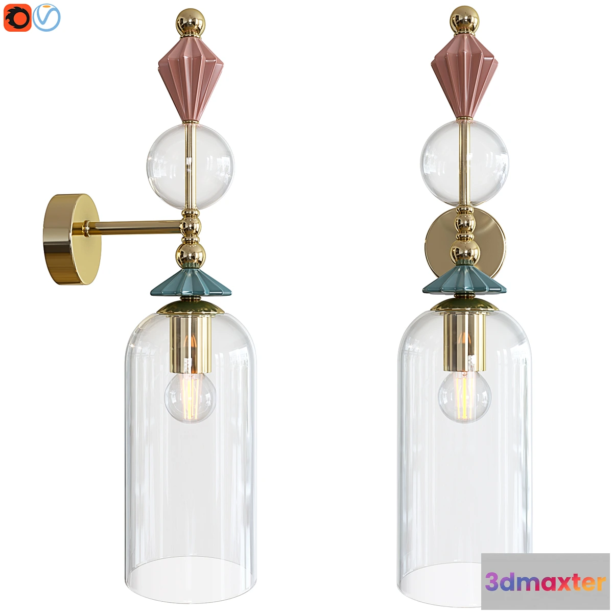 772739 - Wall lamp Odeon Light 4855 1WA BIZET - No.2