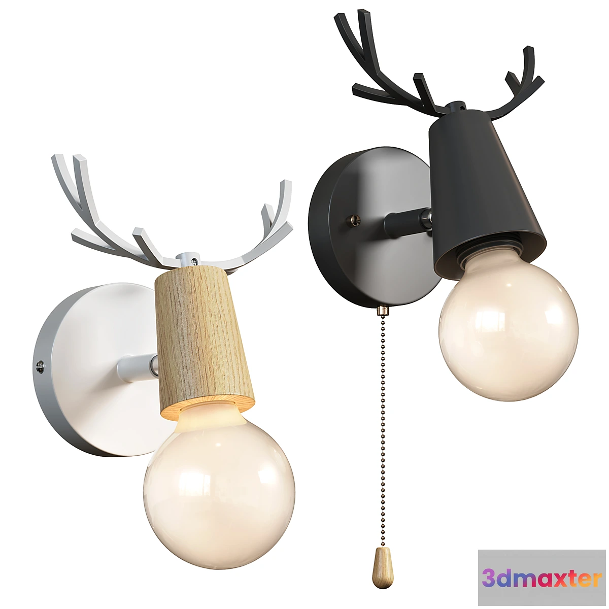 772895 - Lampatron DEER wall lamps