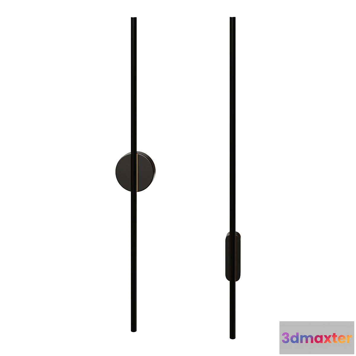 773037 - Wall lamp Verde AP L1000 Black - No.2