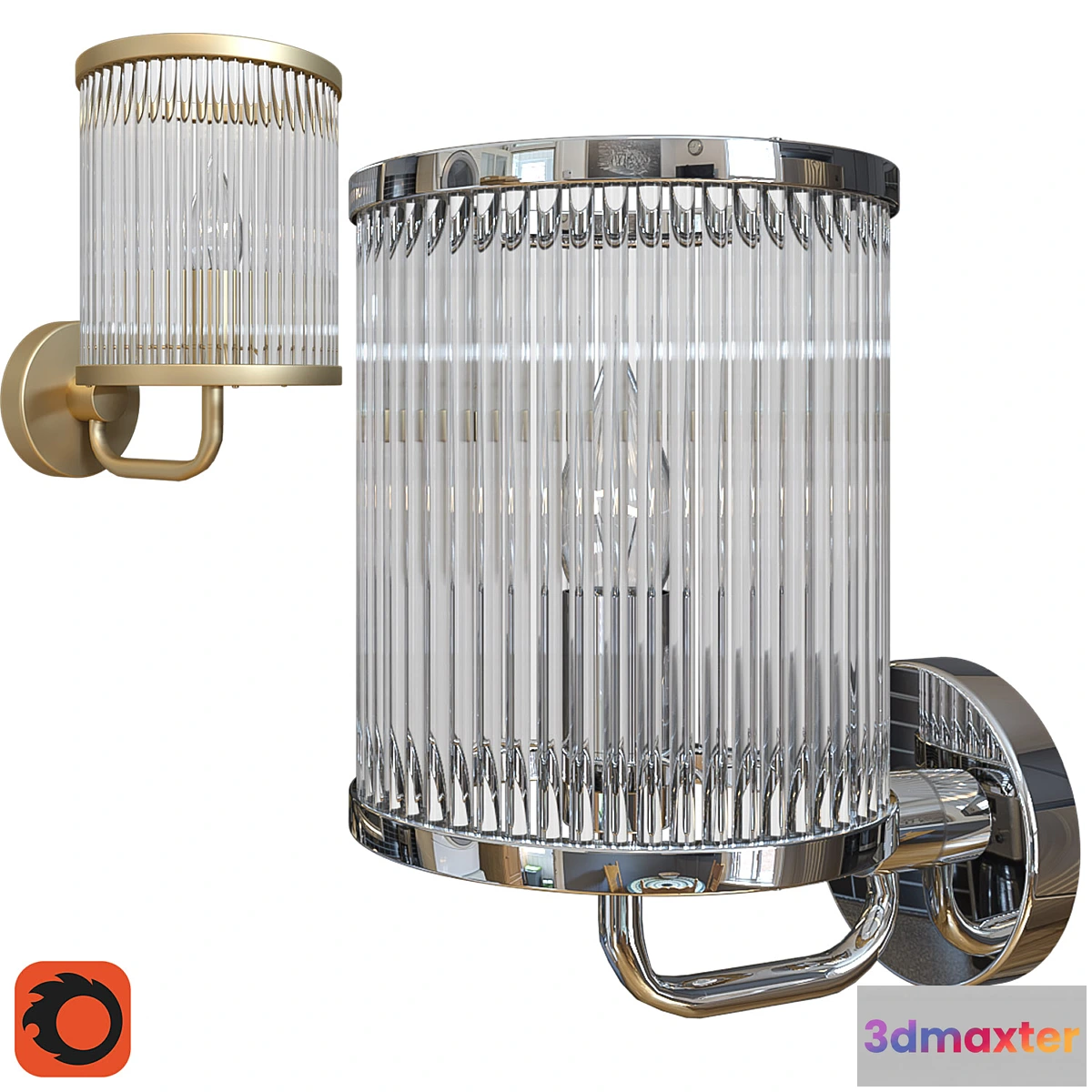 773075 - Kinkiet SERGIO  ZUMA LINE SERGIO W0528-01F-F4AC