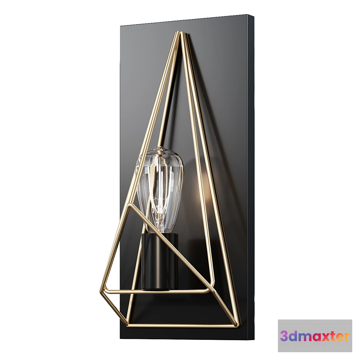 773259 - Sconce Prismatic Wire Cage Sconce wall light - No.2