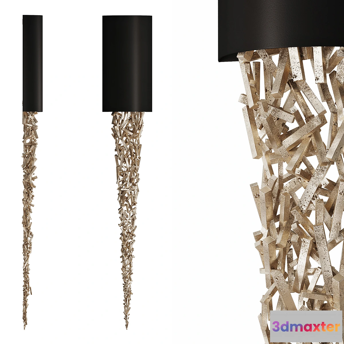 773313 - Handmade luxury wall lamp FIREWOOD Vetvistore