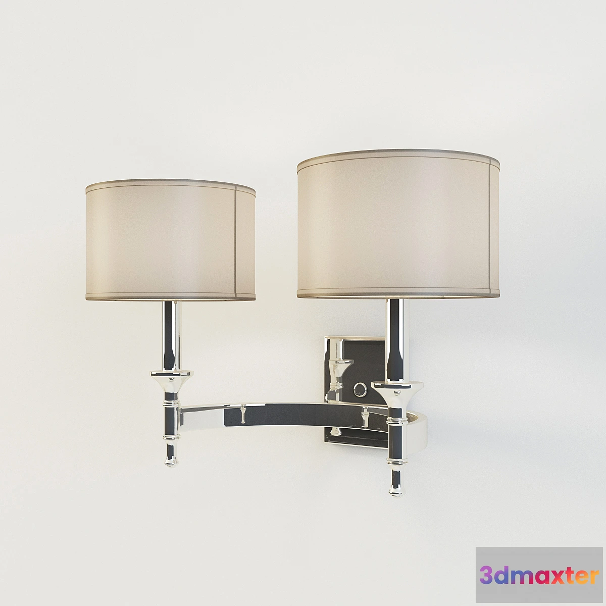 802212 - Pembroke 2-Light Sconce in Polished Nickel