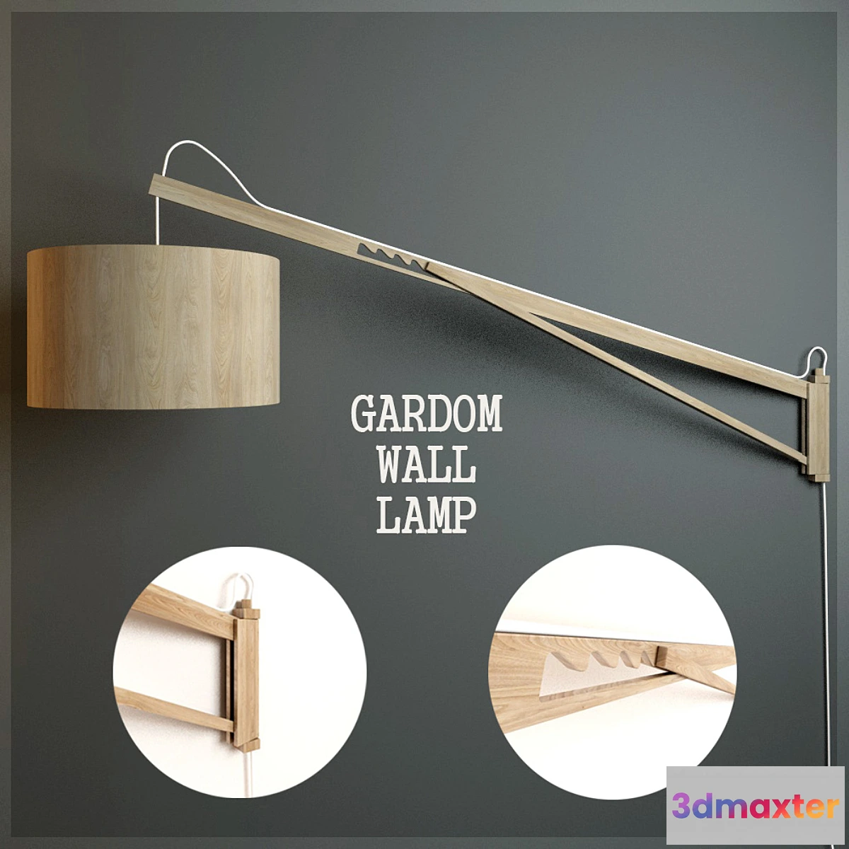 802220 - GARDOM WALL LAMP