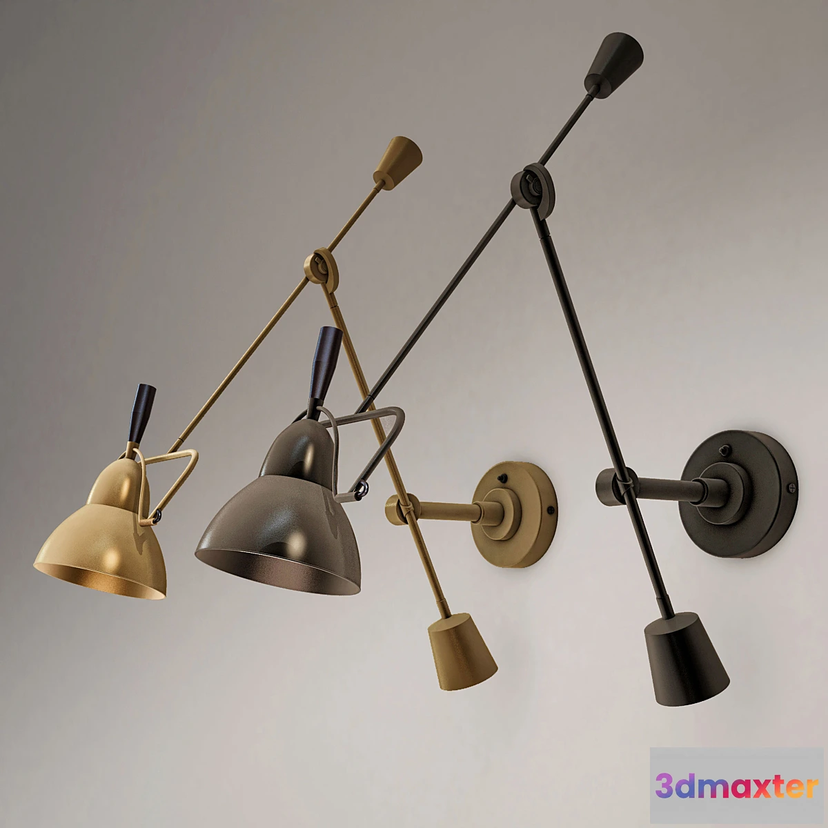 802524 - Bra counterpoise swing-arm wall sconce Restoration Hardware