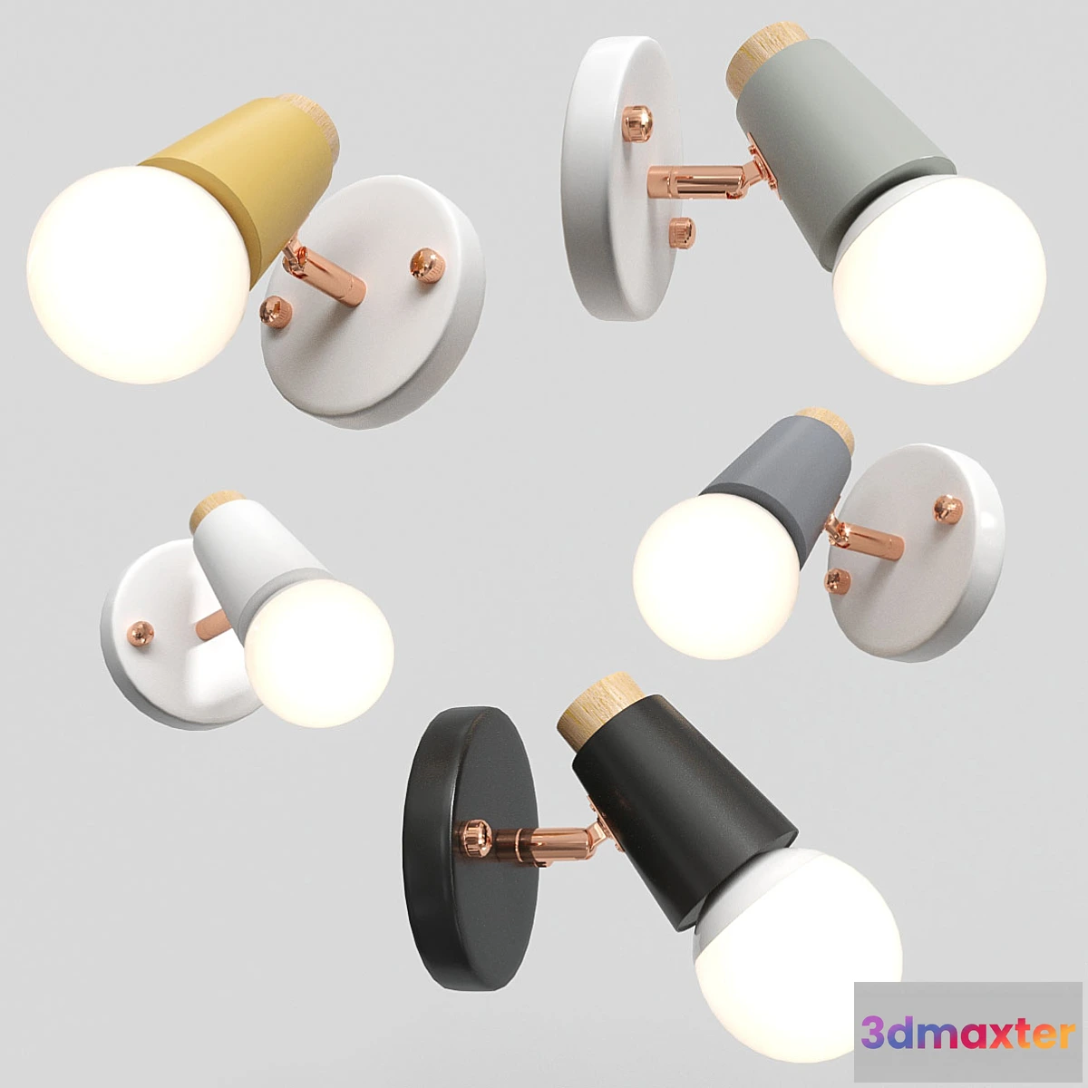 839652 - Sconce Rotary wall Lampatron - No.3