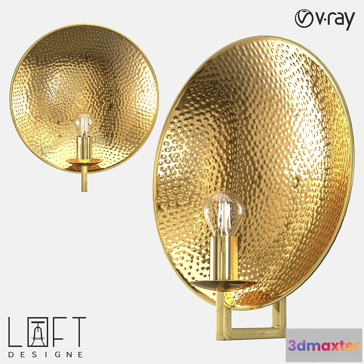 854545 - Wall lamp LoftDesigne 10401 model - No.3