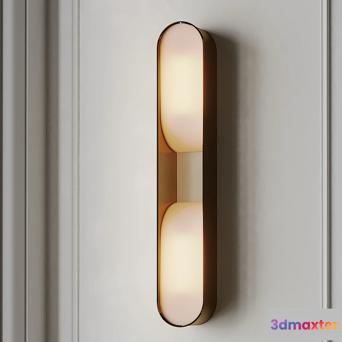 875655 - Loop Double LED Wall Sconce - No.4