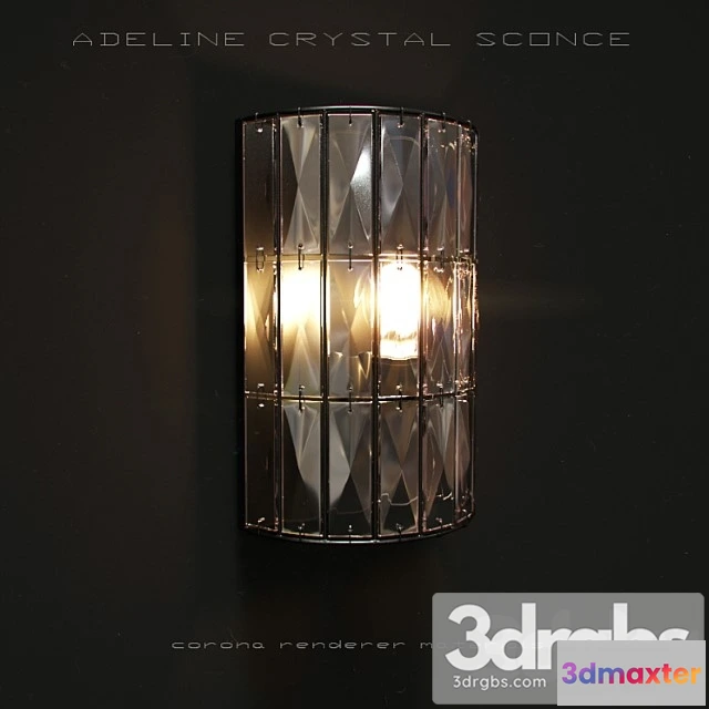 995198 - Adeline crystal sconce